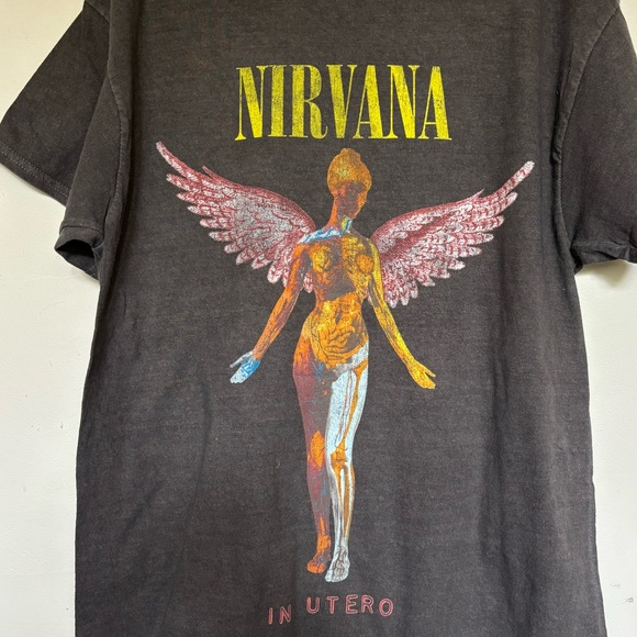 Nirvana In Utero Kurt Cobain T Shirt - Picture 2 of 3